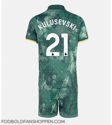 Tottenham Hotspur Dejan Kulusevski #21 Tredjetrøje Børn 2024-25 Kortærmet (+ Korte bukser)
